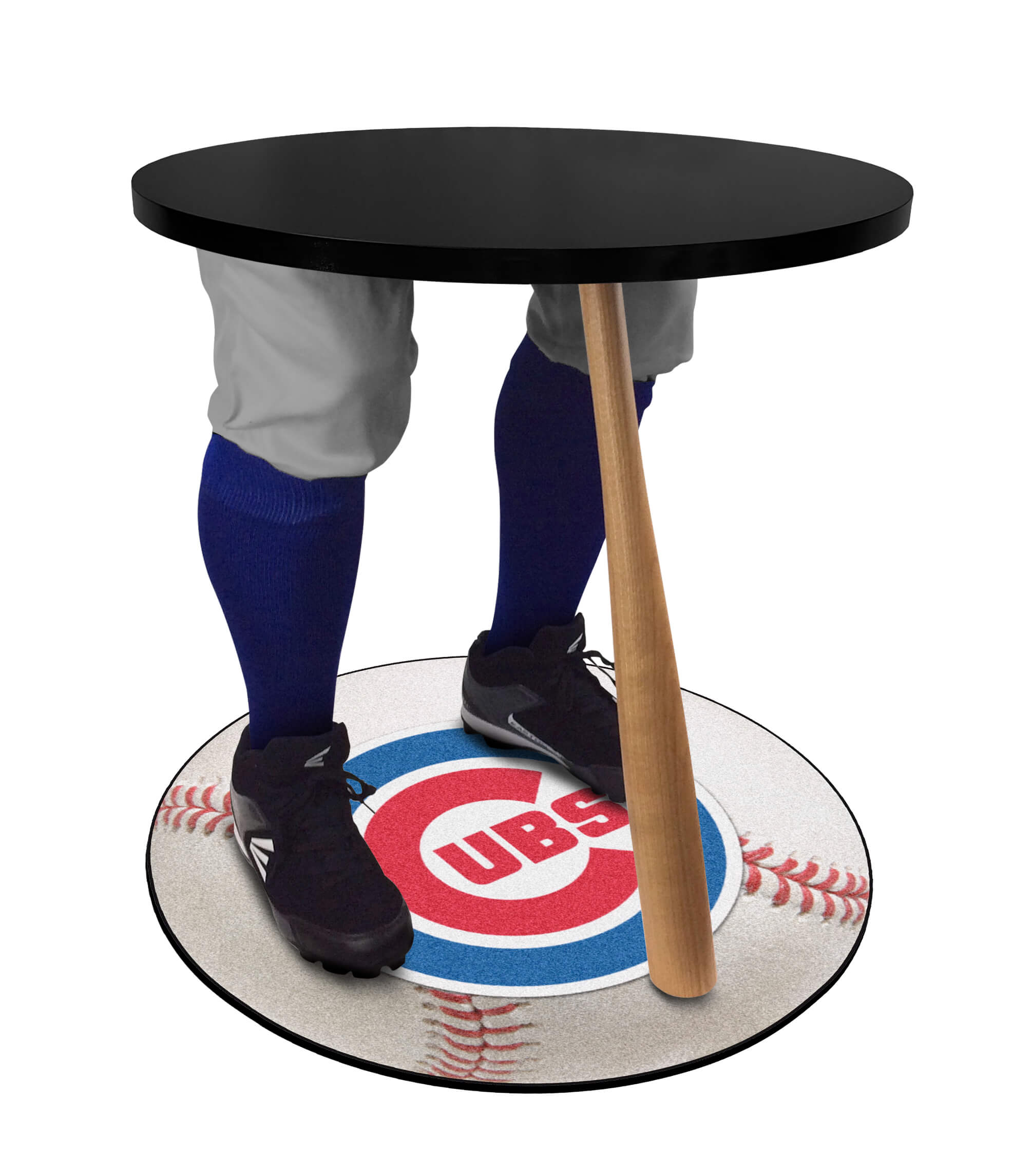 Chic Cubs Baseball Table