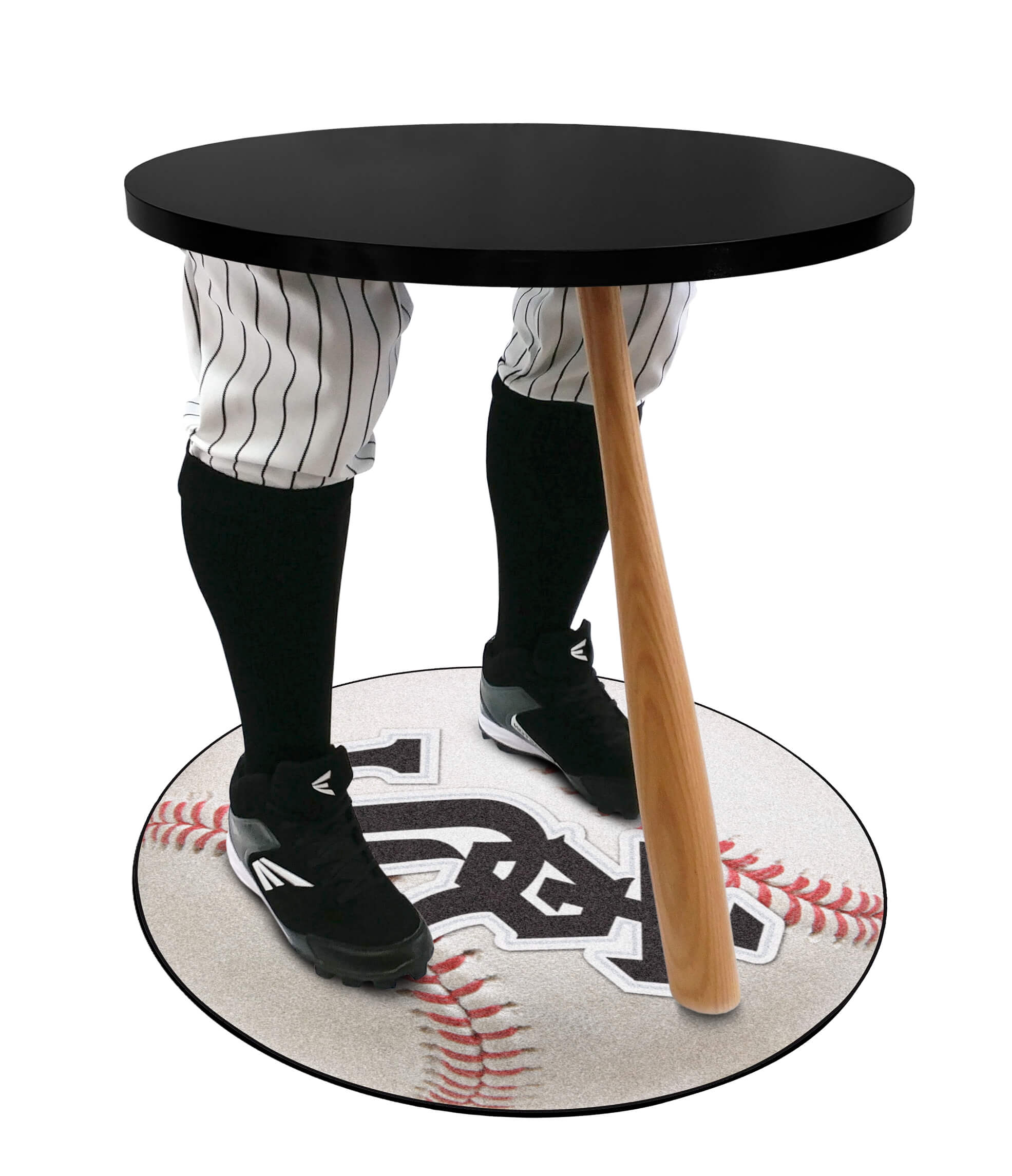 Chic White Sox Baseball Table
