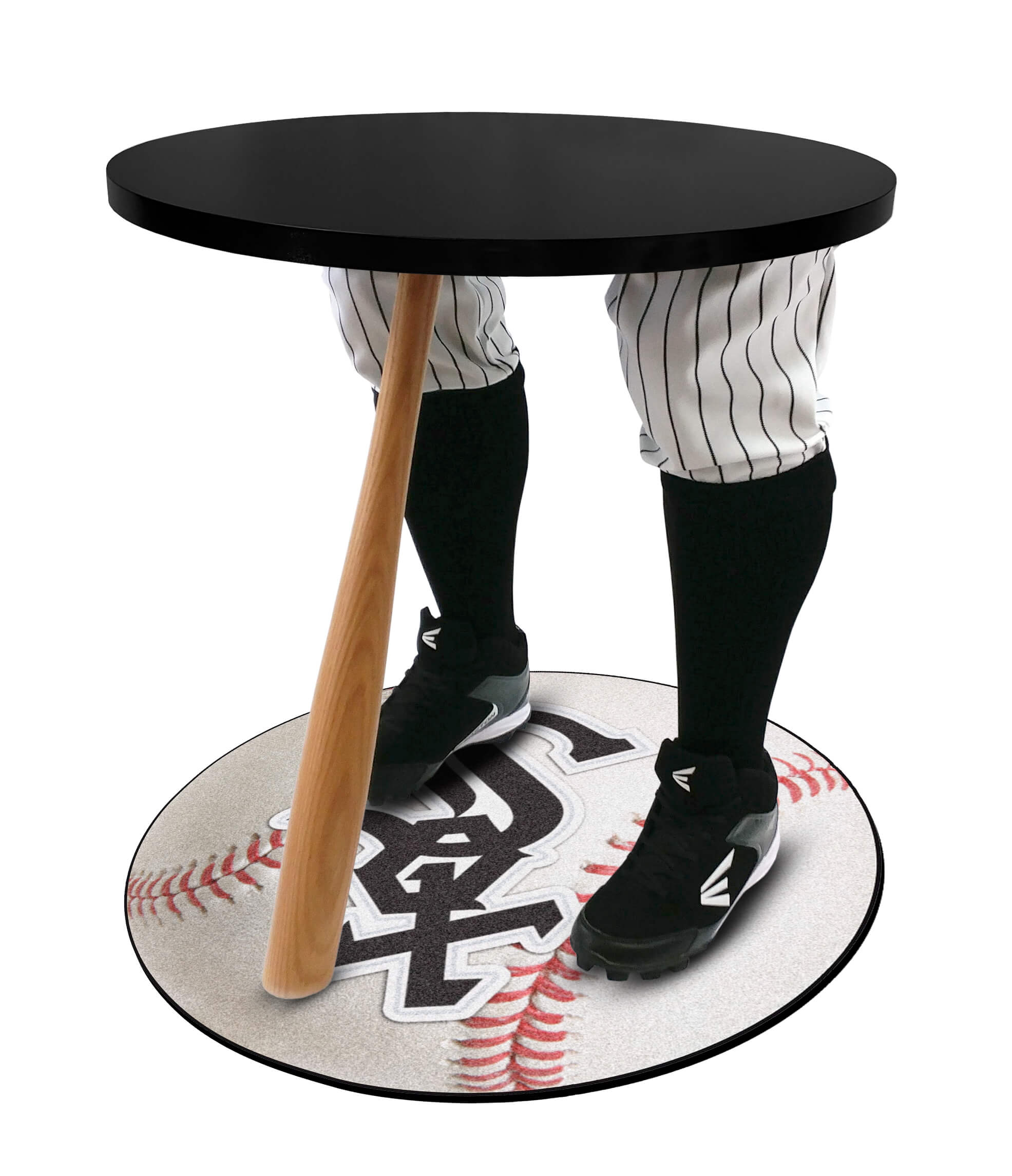 Chic White Sox Baseball Table