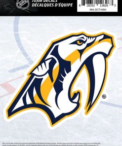 Nashville Predators 5" x 7" Team Decal