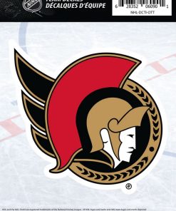 Ottawa Senators 5" x 7" Team Decal