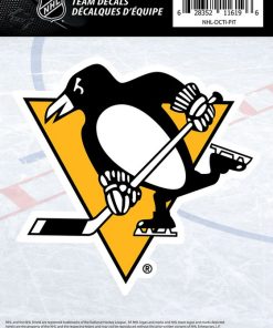 Pittsburgh Penguins 5" x 7" Team Decal