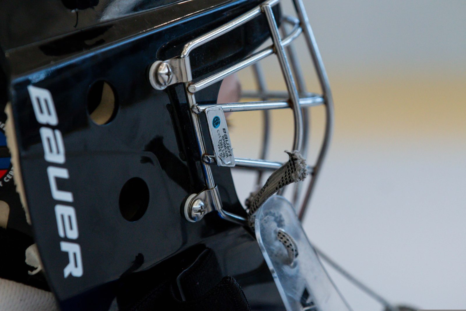 maintaining hockey equipment
